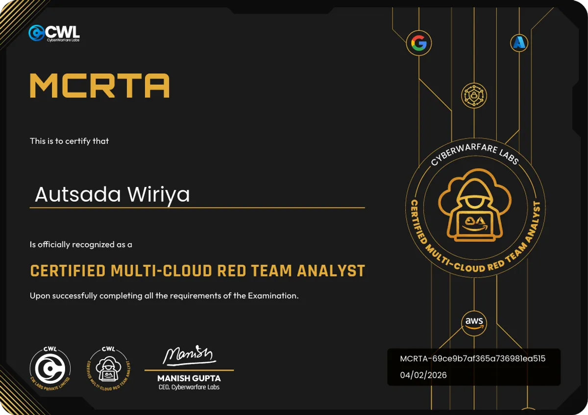 Multi-Cloud Red Team Analyst (MCRTA)