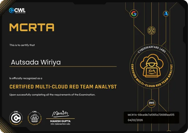 Multi-Cloud Red Team Analyst (MCRTA)