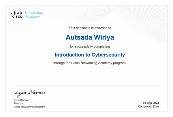 Introduction to Cybersecurity